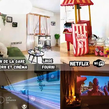 Le Petit Cine - Rouen Gare - Smartloc Immo Apartment Ngoại thất bức ảnh