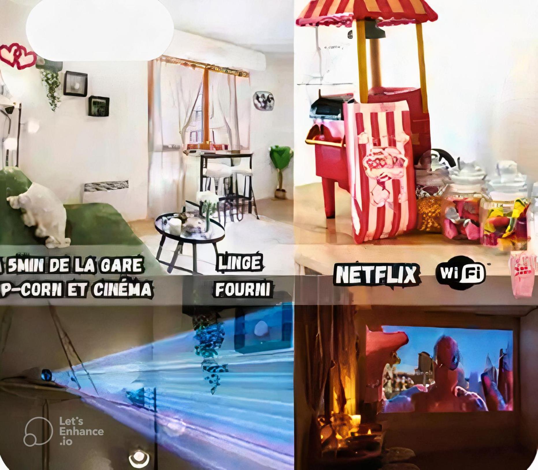 Le Petit Cine - Rouen Gare - Smartloc Immo Apartment Ngoại thất bức ảnh